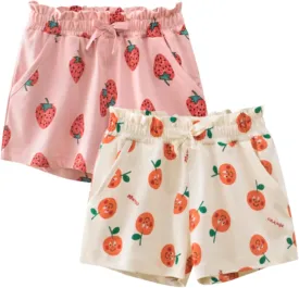 HILEELANG Toddler Boys' Shorts 3-Pack Summer Cotton French Terry Solid Adjust Pocket Shorts 12M-7Y