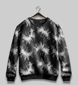 Midnight Swirl: Embrace the Night All Over Print Sweatshirt